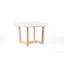 Victor Table – Marble/Timber – 140W/140D/76H